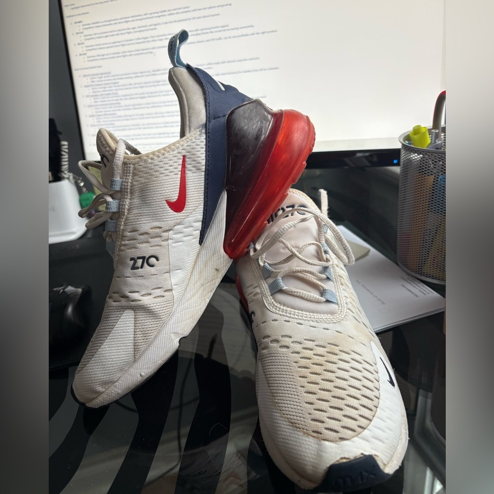Air 27C sneakers. Fair condition.